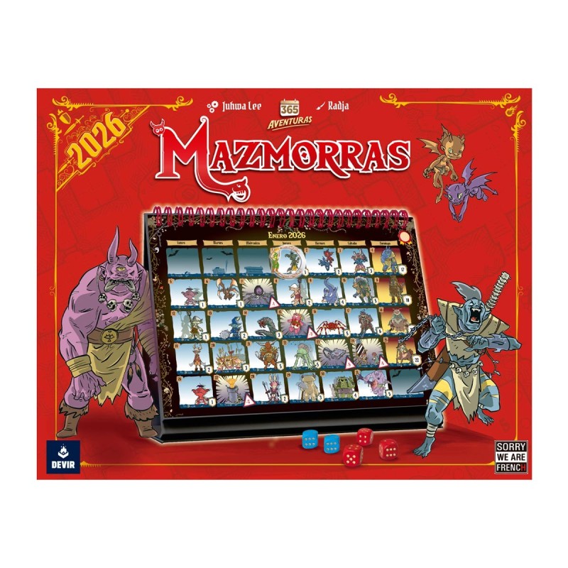 Calendario 365 Adventures Dungeon