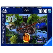 Puzzle 1000 pz - Illustrati: Jurassic Park