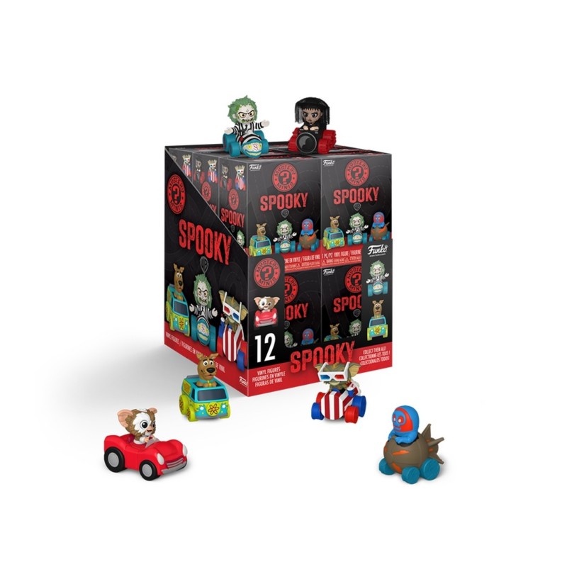 Funko Mystery Minis Spooky Rides (12 Unidades) - Warner Bros