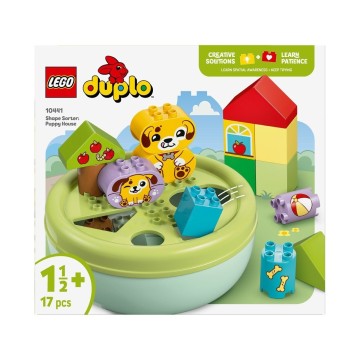 LEGO-10441 Clasificador de Formas: Casa de los Perritos