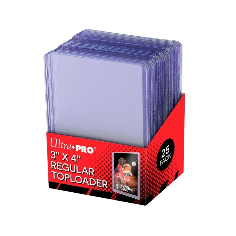 Fundas Standard Toploader Regular (25 unidades) Ultra Pro.