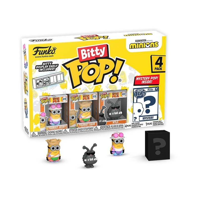 Funko Bitty POP! 4-Pack Tourist Jerry - Minions