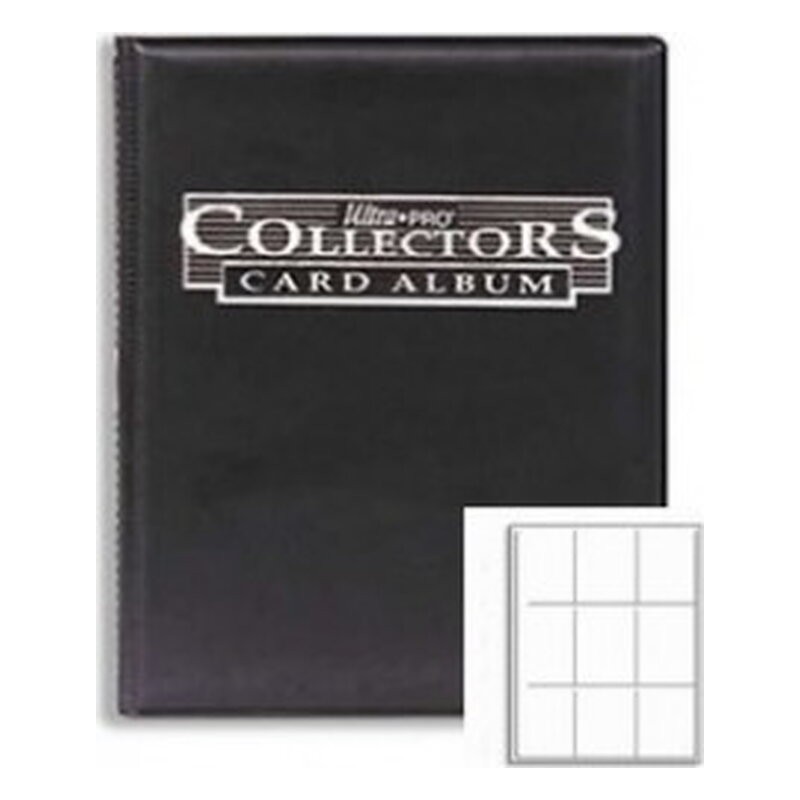 Archivador 9 bolsillos portfolio Collector's negro Ultra Pro.
