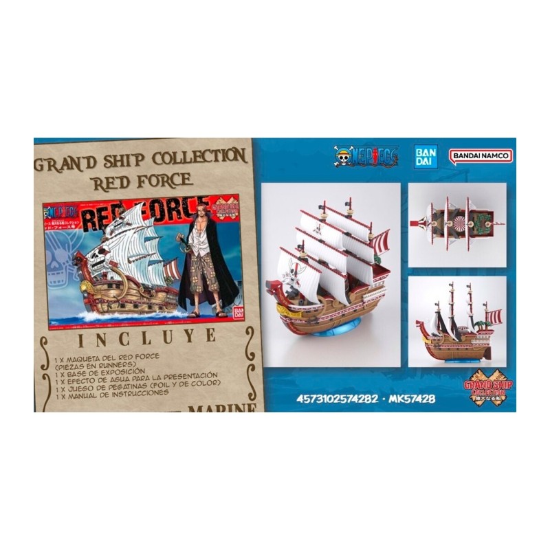 Figura Bandai Hobby GRAND SHIP COLLECTION RED FORCE de Bandai