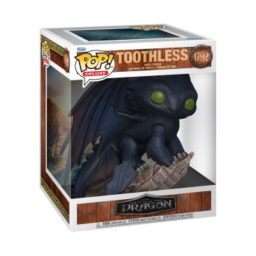 Funko POP! Deluxe Toothless - Cómo Entrenar a Tu Dragón