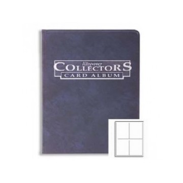 Archivador 4 bolsillos portfolio Collector's azul Ultra Pro.