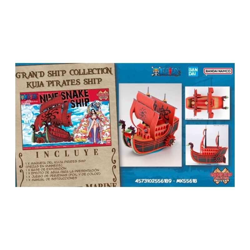 Figura Bandai Hobby GRAND SHIP COLL KUJA PIRATES SHIP de Bandai