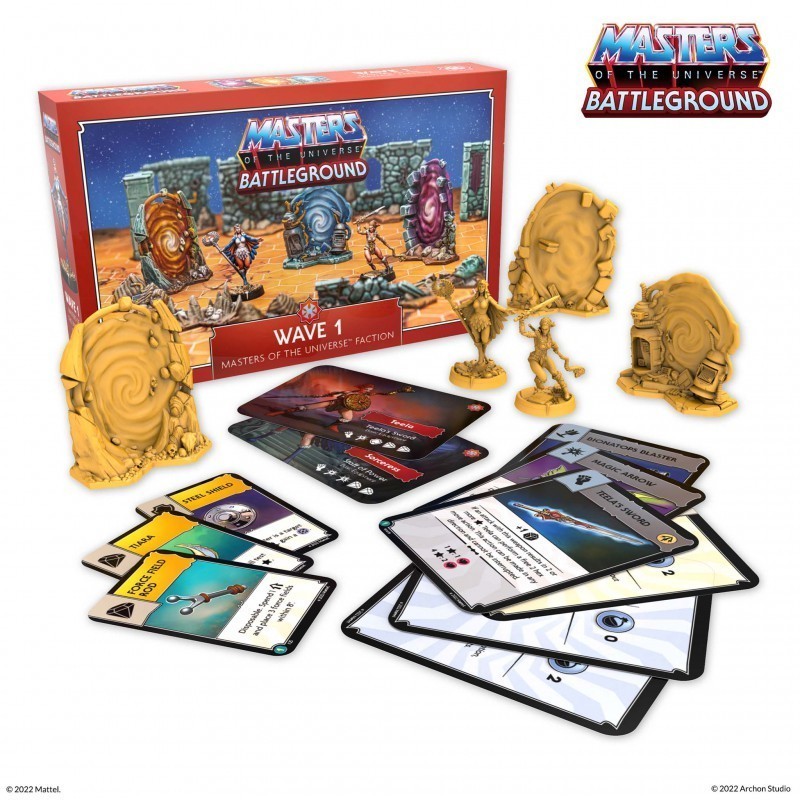 Wave 1: Masters of the Universe Faction - Masters of the Universe Battleground (Inglés)