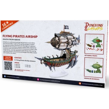 Flying Pirates Airship - Dungeons & Lasers (Inglés)