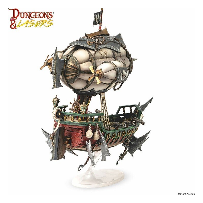 Flying Pirates Airship - Dungeons & Lasers (Inglés)