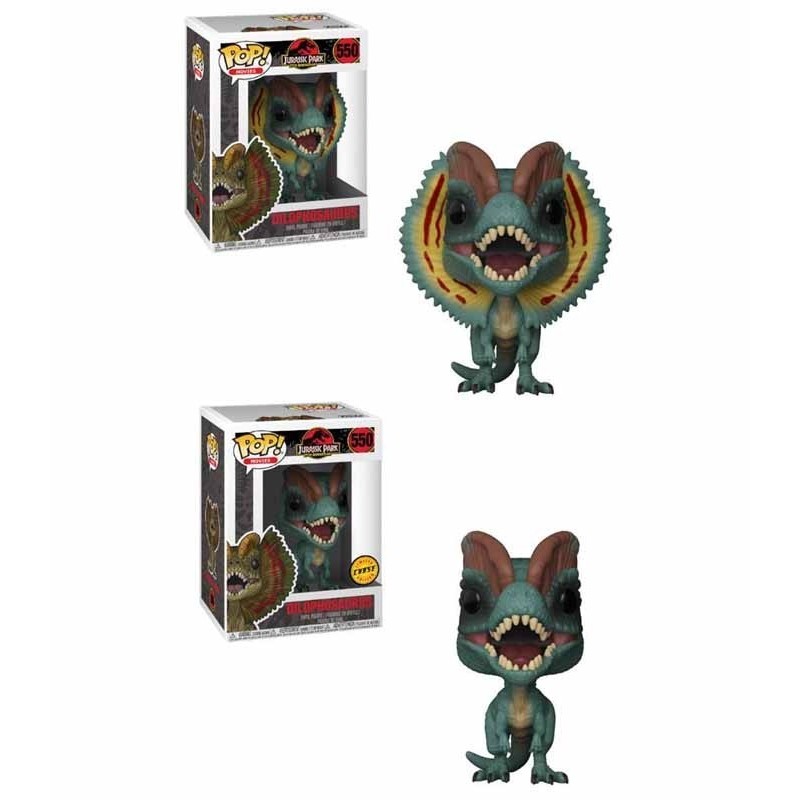 Funko POP! 550 Dilophosaurus 5+1 Case - Jurassic Park