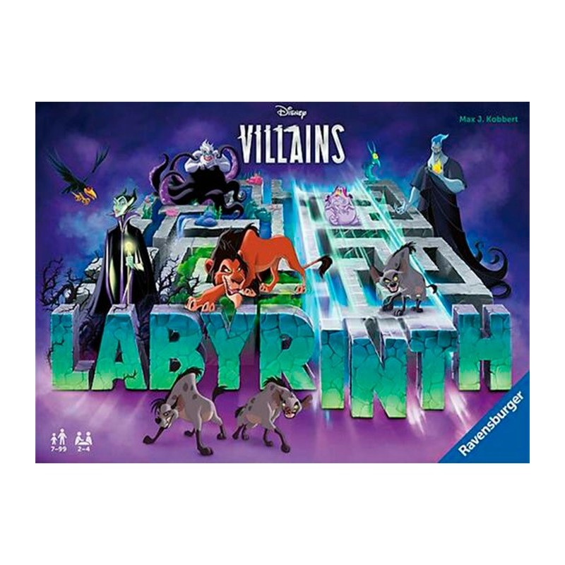 Villains Labyrinth Juego de mesa Ravensburger