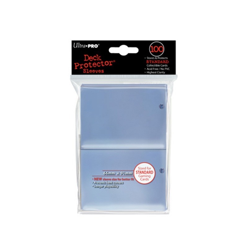 Fundas Standard Transparente (100 fundas) Ultra Pro.
