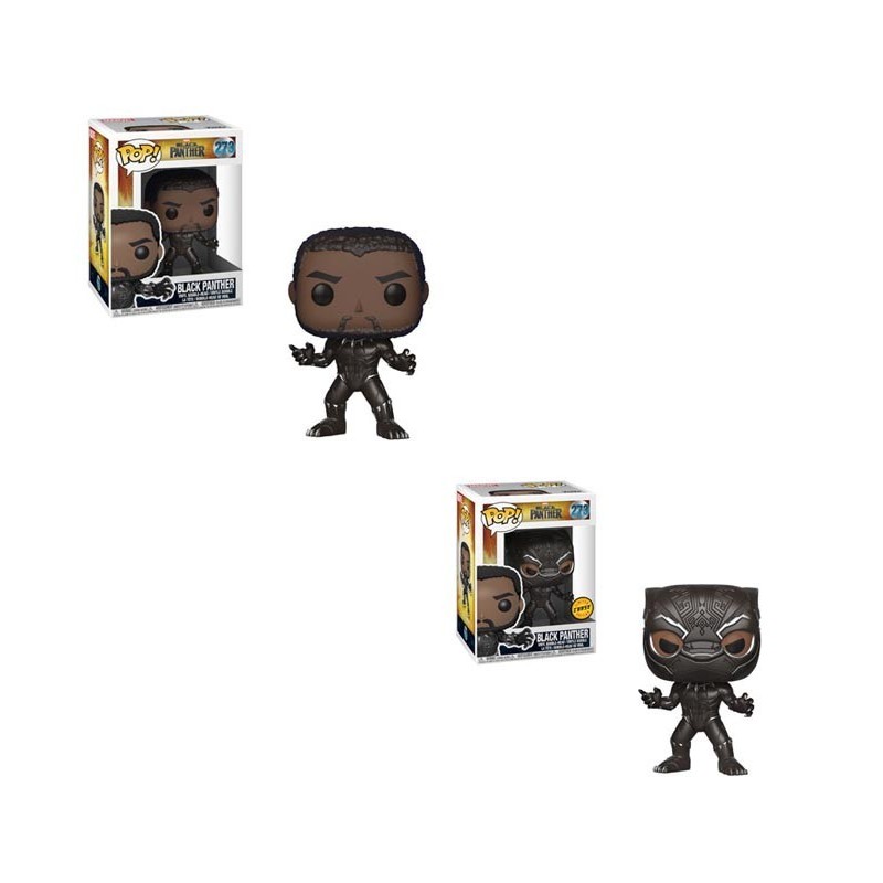 Funko POP! 273 Black Panther CASE 5+1