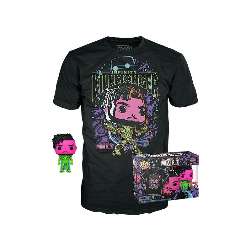 Funko POP & Tee! What If...? Killmonger S - Marvel