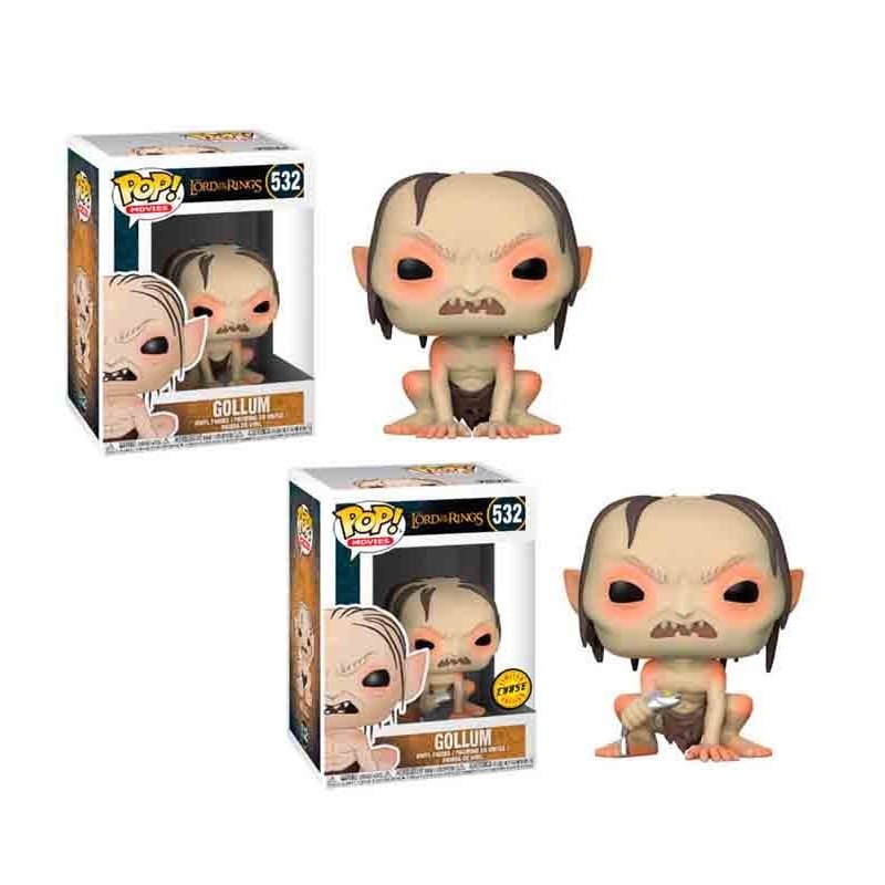 Funko POP! 532 Gollum Case 5+1Chase - El Señor de los Anillos