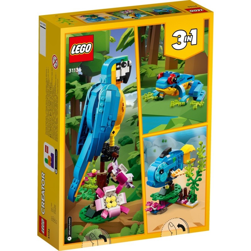 LEGO-31136 Loro Exótico
