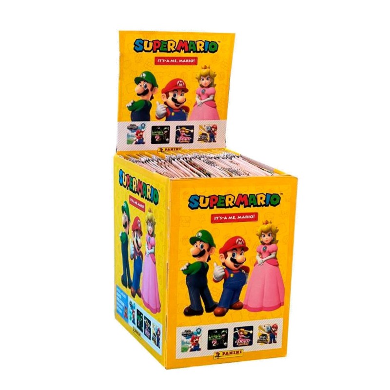 Caja de 50 Sobres It´s-a Me, Mario 2026 - Super Mario - Panini Cromos