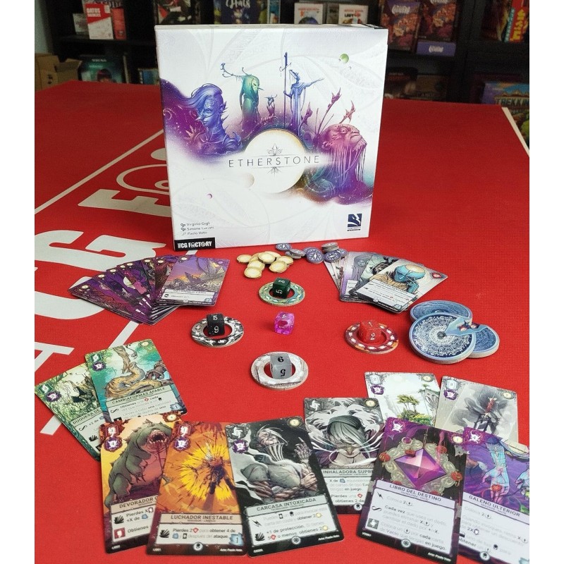 Etherstone Base Game En Español Juego de mesa - Tcg Factory
