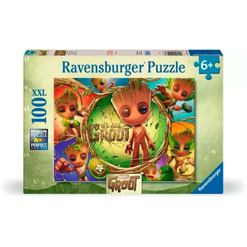 Puzzles Marvel Groot 100 pz XXL de Ravensburger