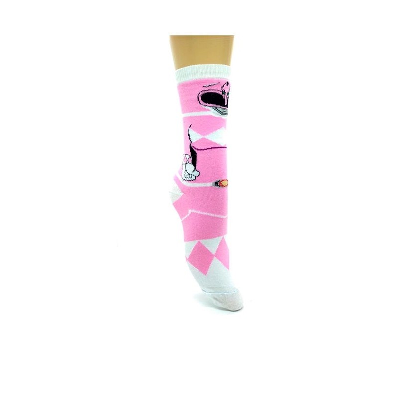 Calcetines Largos Power Ranger Rosa Desko