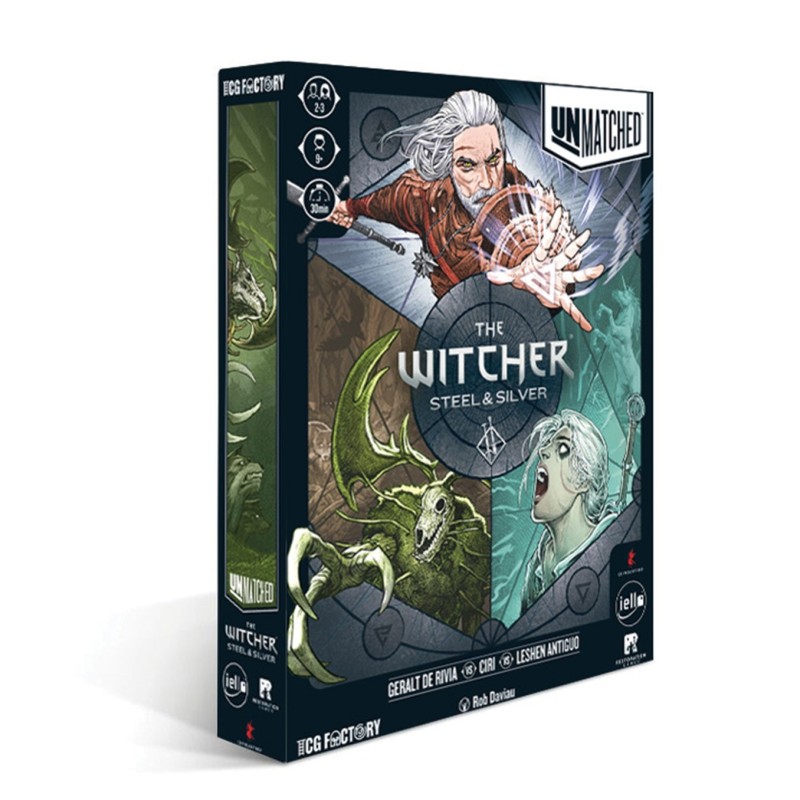 Unmatched The Witcher: Steel & Silver En Español Juego de mesa - Tcg Factory