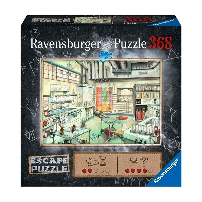 Puzzles El laboratorio del alquimista (368 pz) Exit/Escape Adult 368pc de Ravensburger