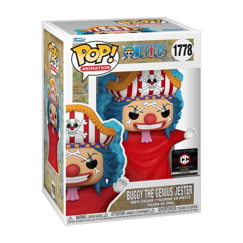 Funko POP! Vinyl (Exc) Buggy The Genius Jester (Chalice Collectibles) - One Piece