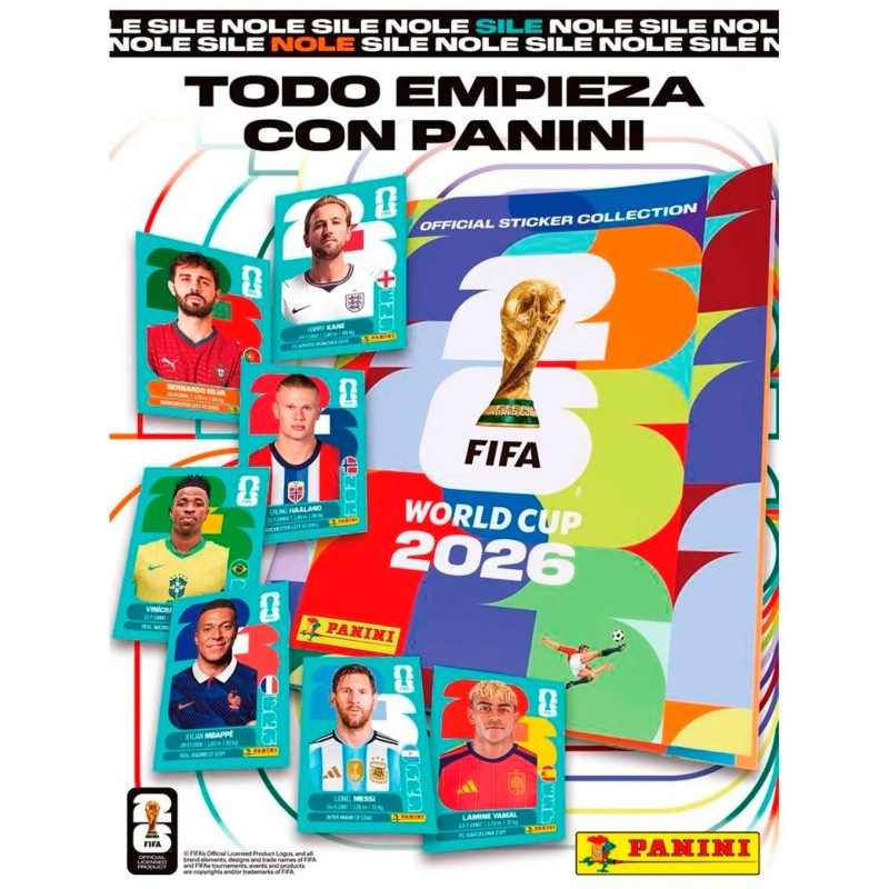 Álbum FIFA World Cup 2026 Sticker - Panini Cromos