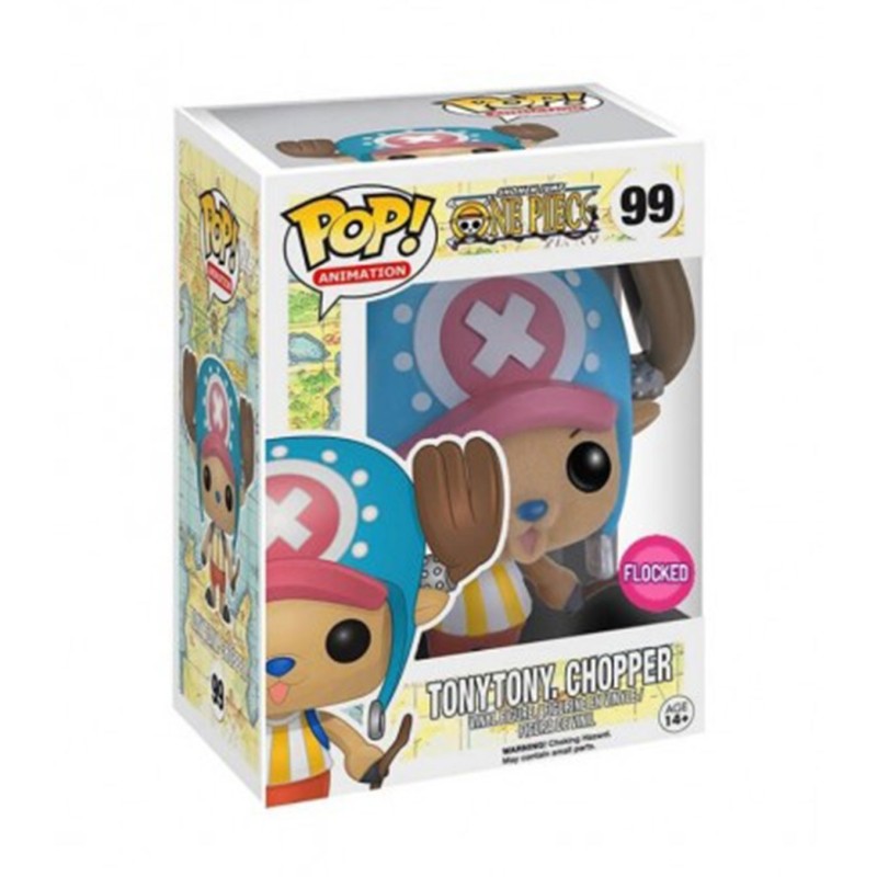 Funko POP! Vinyl (Exc) TonyTony Chopper (Flocked) - One Piece
