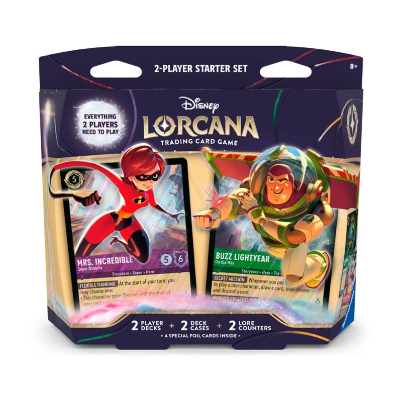 Set de Inicio para 2 Jugadores Wilds Unknown - Disney Lorcana TCG