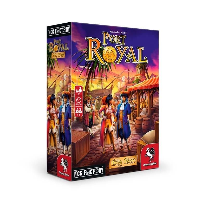 Port Royal Big Box, juego de mesa en español. TCG Factory