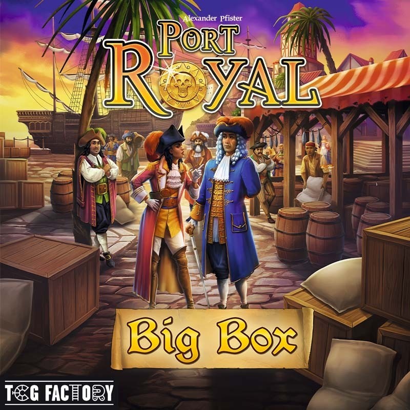Port Royal Big Box, juego de mesa en español. TCG Factory