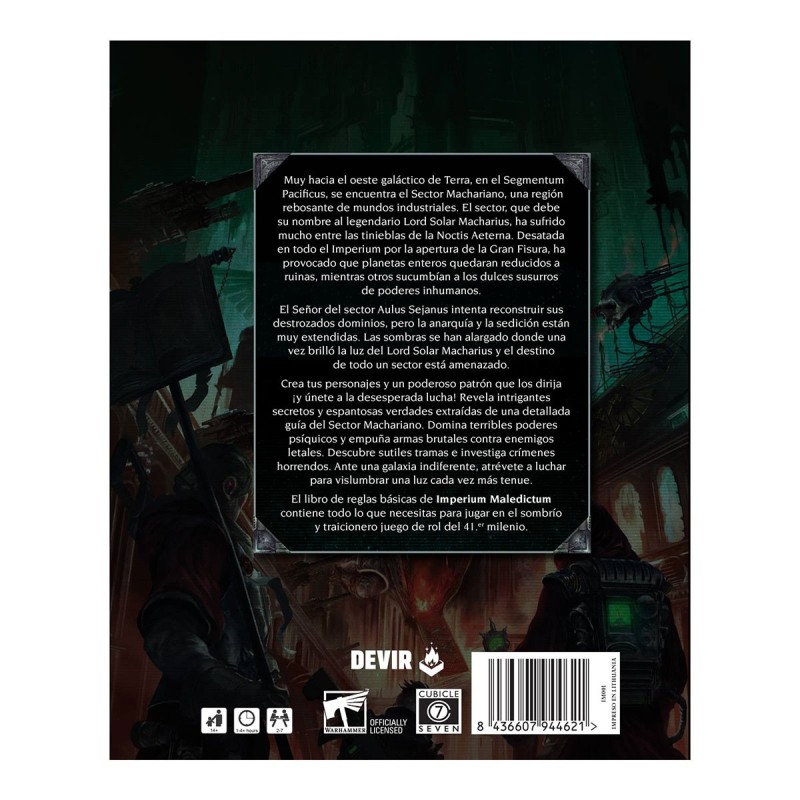 Warhammer 40,000 Imperium Maledictum - Reglas básicas