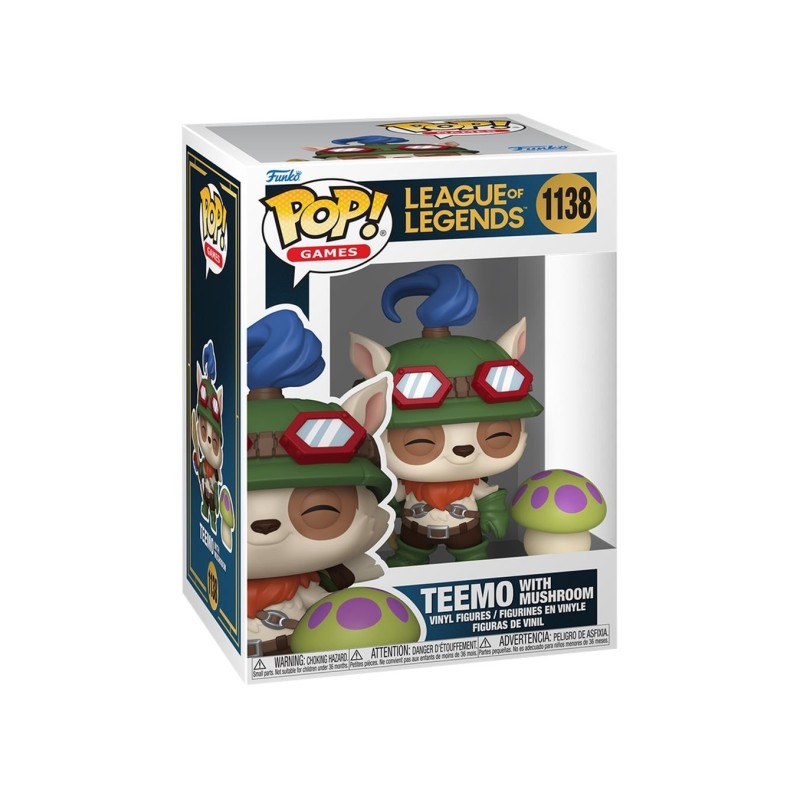 Funko POP! Vinyl Teemo With Mushroom - League of Legends