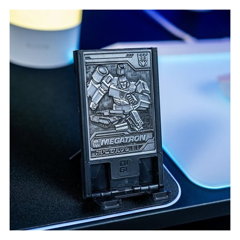 Digiplate Starter Pack - Soporte para móvil y 3 placas de metal con realidad aumentada de Transformers Exquisite Gaming