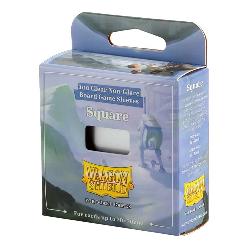 Fundas Juegos de mesa Square 70x70 mm - Dragon Shield