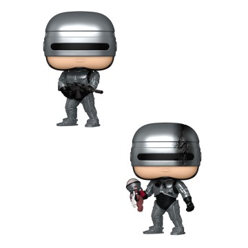 Funko POP! Case 5+1 Chase Robocop (Metallic) - Robocop