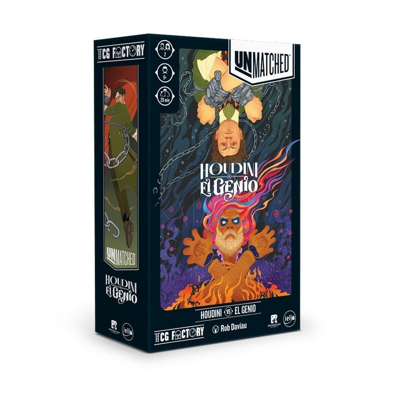 Unmatched Houdini VS El Genio - Juego de mesa español TCG Factory
