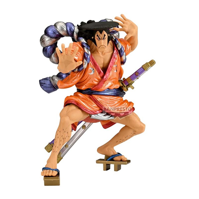 Figuras ONE PIECE KING OF ARTIST THE GOL.D.ROGER&KOUZUKI ODEN-SPECIAL ver.-(B:KOUZUKI ODEN) 17 cm