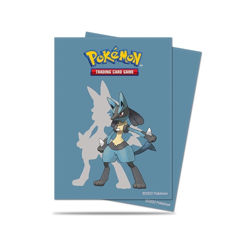 Fundas Standard Lucario Pokemon (65 unidades) Ultra Pro.