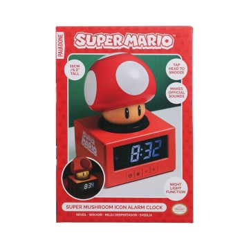 Despertador Icono Super Mushroom - Super Mario - Paladone