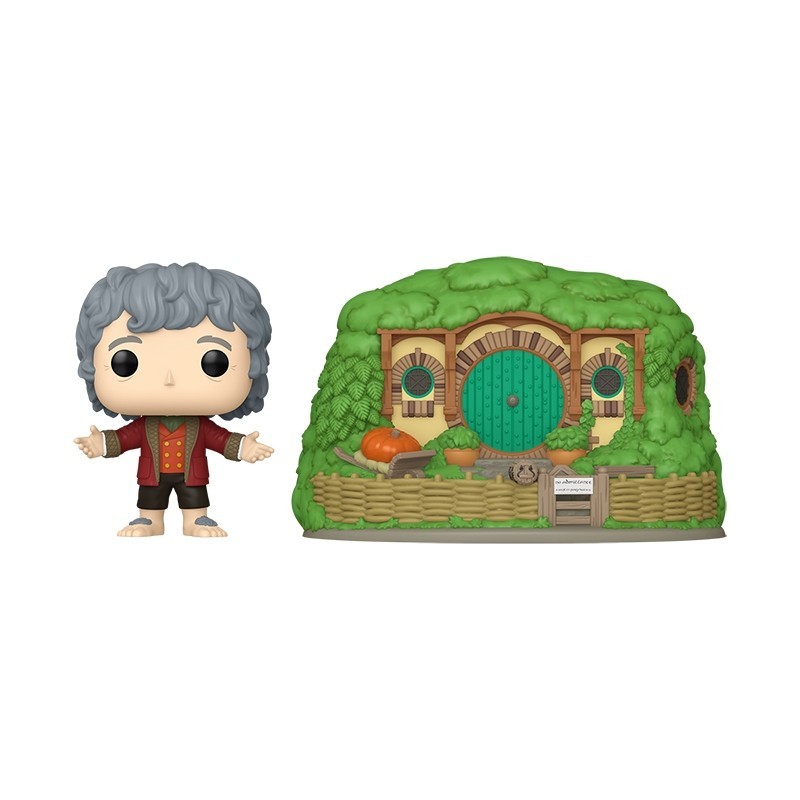 Funko Pop! Town Bilbo & Bag End - El Señor de los Anillos