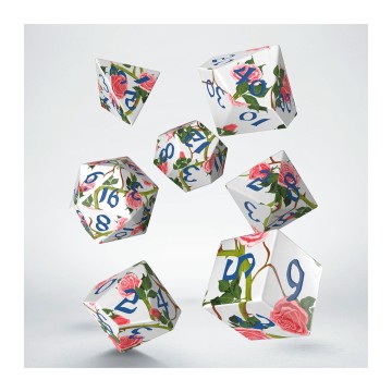 Dados Roses (7 unidades) - Q Workshop