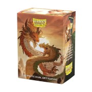 Fundas Standard DS100 Matte Dual Art (100 unidades) - Wood Snake 2025 - Dragon Shield