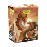 Fundas Standard DS100 Matte Dual Art (100 unidades) - Wood Snake 2025 - Dragon Shield
