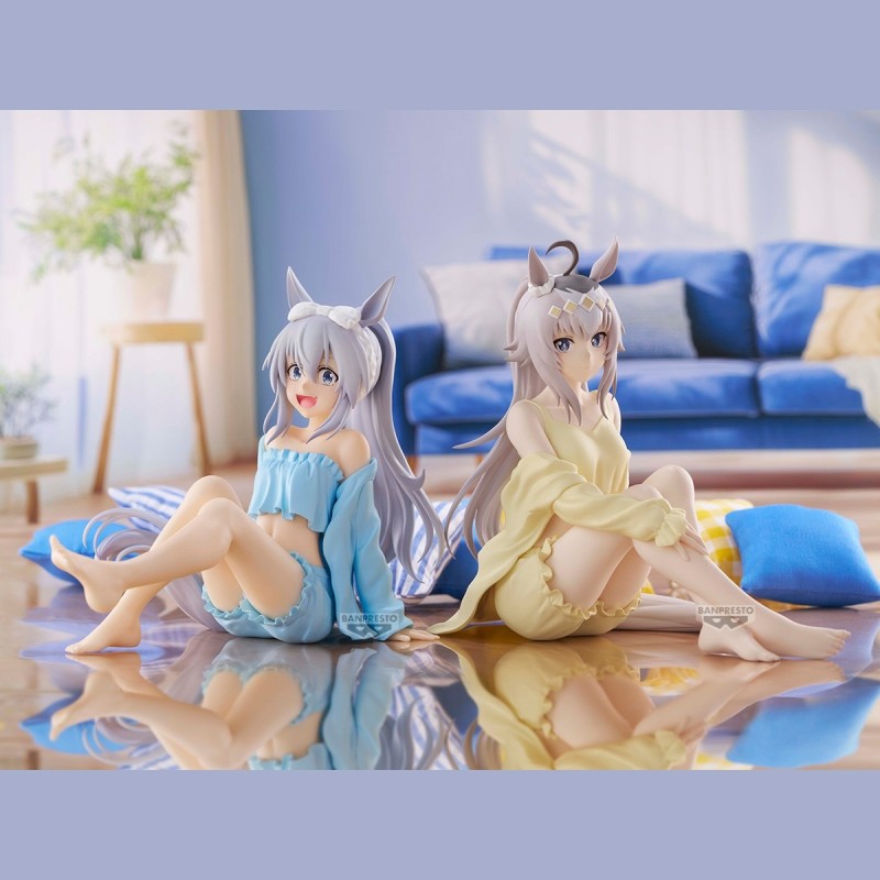 Figura Umamusume: Cinderella Gray -Relax time-Tamamo Cross (13 cm) de Banpresto