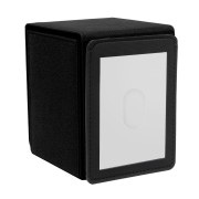 Caja de mazo Patchcraft ™Alcove Flip Deck Box Negro - Ultra Pro