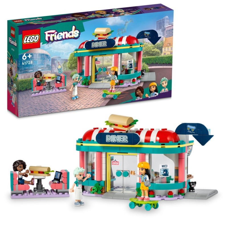 LEGO-41728 Restaurante Clásico de Heartlake