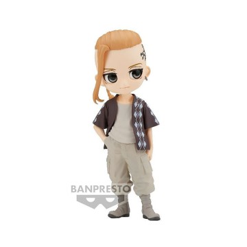 Figuras TOKYO REVENGERS Q posket-KEN RYUGUJI-PLAIN CLOTHESver.(ver.B) 14 cm de Banpresto